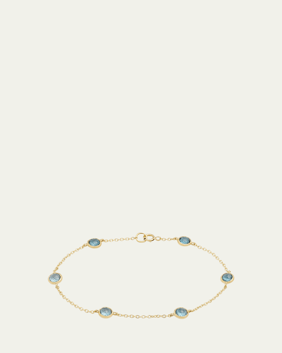 Lollipop Confetti Bracelet in 18K Gol